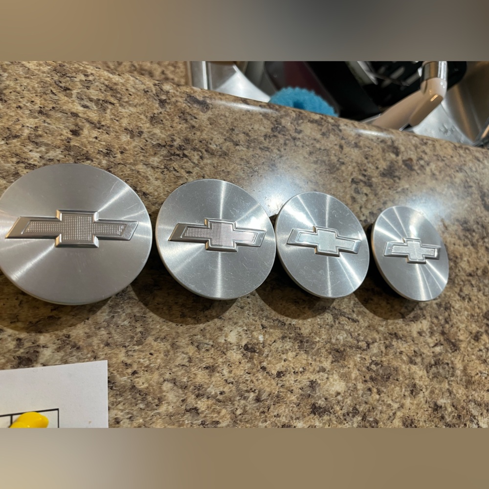 4 Camaro wheel center caps